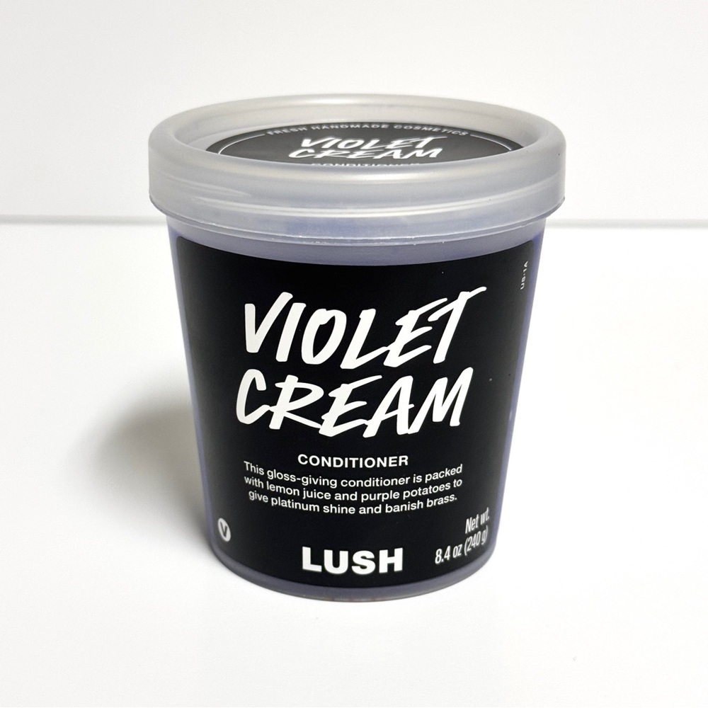 NEW Lush Violet Cream Purple Toning Hair Conditioner 8.4oz Exp Aug 2025